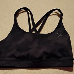 Lululemon Athletica Dark Camo Sports Bra
